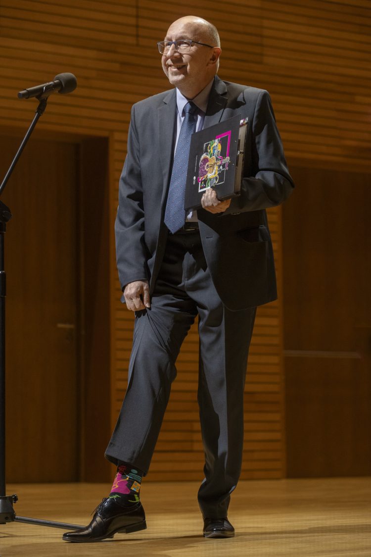 2024_10_22 ŚJG M. Piperno, C. Martin na Akademii Muz., fot. A. Pławski (1)